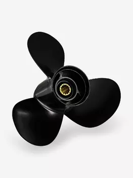 Винт гребной алюминиевый Skipper для Suzuki 40-60 3 x 11-1/2" x 10" , алюминий , 3 x 11 1/2" x 10", Черный