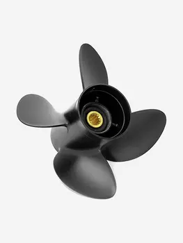Винт гребной алюминиевый Skipper для Suzuki DF70-140 4 x 13" x 17" , алюминий, Черный