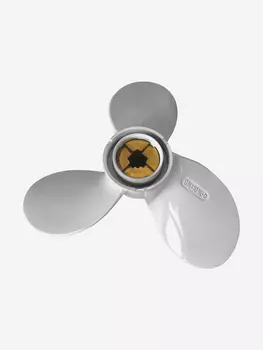 Винт гребной алюминиевый Skipper для Yamaha 9.9-15, 3x9 1/4"x10 3/4", Белый