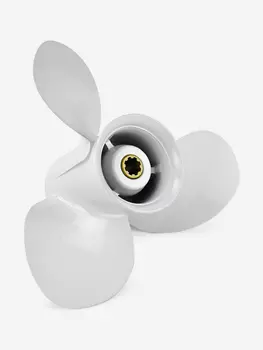 Винт гребной алюминиевый Skipper для Yamaha 9.9-15 3 x 9-1/4" x 10-1/2", Белый