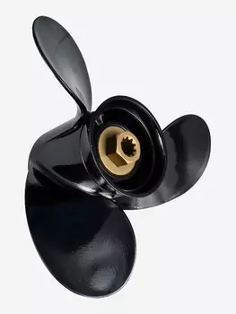 Винт гребной Laker Pro, d9 1/4 x p8 (Tohatsu 9.9-18 л.с.), Черный
