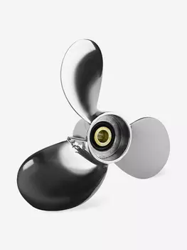 Винт гребной нержавеющий Skipper для Yamaha 4-6 3 x 7-1/2" x 8" , Нержавеющая сталь, Серебряный