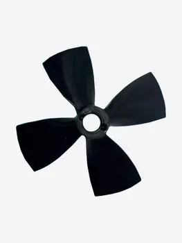 Винт гребной оригинал 8см для электроплавника, Черный