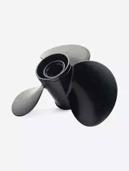 Винт лодочного мотора , гребной винт , Mercury , алюминий , 70 - 125 л.с. , 3 x 13 3/4" x 15" , Skipper, Черный