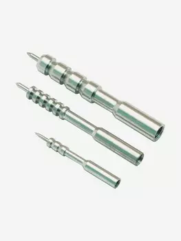 Вишер ЧИСТОGUN дюраль, резьба "мама", дюймовая, 12/28, Серебряный