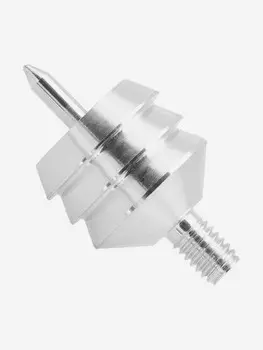 Вишер ЧИСТОGUN дюраль, резьба "папа", дюймовая, 8/32, Серебряный