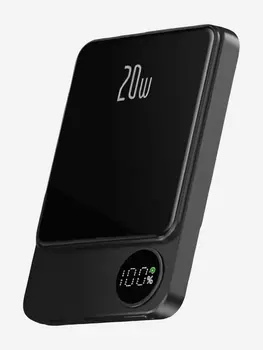 Внешний аккумулятор 10000 мАч Magsafing, Серый