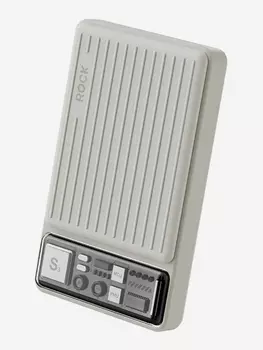 Внешний аккумулятор ROCK P92 PD20W Travel Series Power Bank With Cable 10000mAh белый, Белый