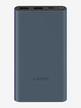 Внешний аккумулятор Xiaomi Power Bank 3 10000 mah 22.5W PB100DZM черный, Черный