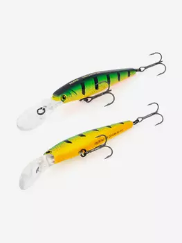 Воблер Akara Deep Zander 90F 12 гр. (3/7 oz 3,5 in) A11, Мультицвет