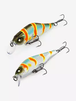 Воблер Akara Expert 70F 9 гр. (1/3 oz 2,8 in) A106, Мультицвет