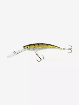 Воблер для рыбалки глубоководный Jaxon Diver DR 12 см 28 гр #OB, Золотой