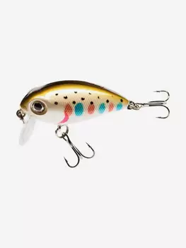 Воблер для рыбалки Jaxon Atract Mini плавающий 3.5 см 3.5 гр #M / Воблер на окуня, форель, Коричневый