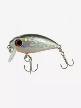 Воблер для рыбалки Jaxon Atract Mini плавающий 3.5 см 3.5 гр #I / Воблер на окуня, форель, Серебряный