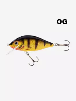 Воблер для рыбалки Jaxon Karas 11 OG плавающий 11 см 39 гр, Оранжевый