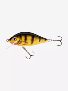 Воблер для рыбалки Jaxon Karas 6 OG плавающий 5,5 см 6 гр заглубление 0,2-1,2 м, Желтый