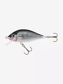 Воблер для рыбалки Jaxon Karas 6 SL плавающий 5,5 см 6 гр заглубление 0,2-1,2 м, Серый