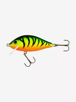 Воблер для рыбалки Jaxon Karas 6 TG плавающий 5,5 см вес 6 гр заглубление 0,2-1,2 м, Желтый