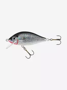 Воблер для рыбалки Jaxon Karas 8 SL плавающий 7,5 см 13 гр, Серый