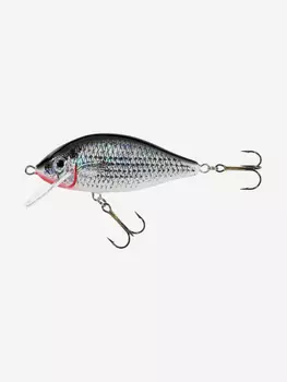 Воблер для рыбалки Jaxon Karas 9 SL плавающий 9 см 17 гр заглубление 0,5-2,5 м, Серый