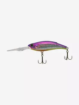 Воблер для рыбалки LureMax ARAGON 75F DDR-130 11 г., плавающий, Фиолетовый