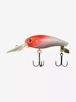 Воблер для рыбалки LureMax FLAT FIN 58F DR-208 11 г., Красный