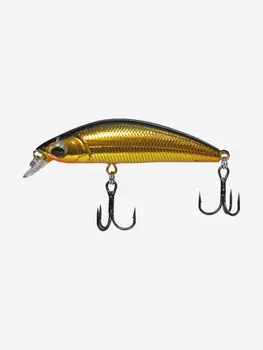 Воблер для рыбалки LureMax GARLETTA 45S-001 4,2 г., тонущий, Золотой