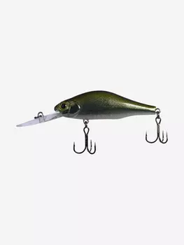 Воблер для рыбалки LureMax GRAF 70F DR-216 9 г., Зеленый