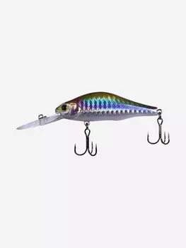 Воблер для рыбалки LureMax GRAF 70F DR-206 9 г., Серебряный