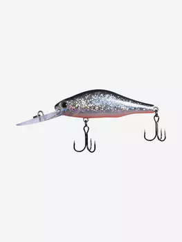 Воблер для рыбалки LureMax GRAF 70F DR-217 9 г., Серебряный