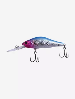 Воблер для рыбалки LureMax GRAF 70F DR-047 9 г., Серебряный