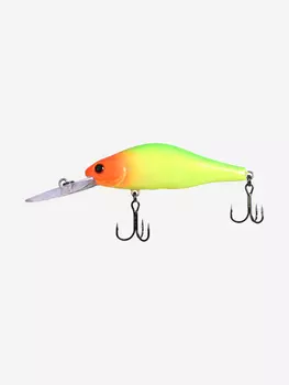 Воблер для рыбалки LureMax GRAF 70F DR-159 9 г., Желтый