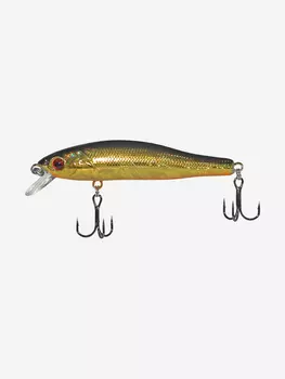 Воблер для рыбалки LureMax JET MINNOW 70SF-002 6 г., медленно всплывающий, Золотой
