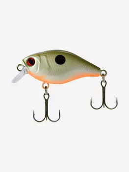 Воблер для рыбалки LureMax KABUTO 38F SR-009 3,8g, на голавля, окуня и форель, Коричневый