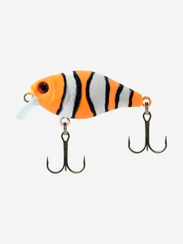 Воблер для рыбалки LureMax KABUTO 38F SR-082 3,8g, на голавля, окуня и форель, Оранжевый