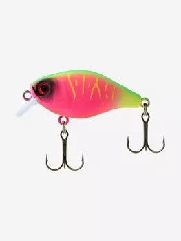 Воблер для рыбалки LureMax KABUTO 38F SR-187 3,8g, на голавля, окуня и форель, Розовый