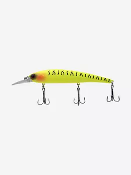 Воблер для рыбалки LureMax KILLER 120F MDR-033 17,5 г., плавающий., Желтый