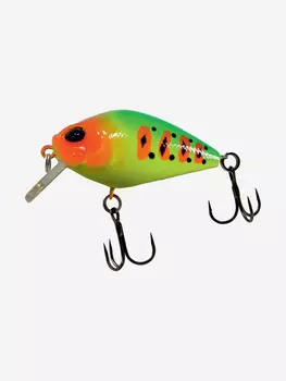 Воблер для рыбалки LureMax MOKI 38F SSR-076 4,5 г., плавающий, Зеленый
