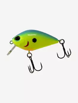 Воблер для рыбалки LureMax MOKI 38F SSR-015 4,5 г., плавающий, Голубой