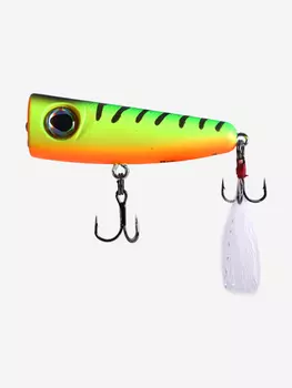 Воблер для рыбалки LureMax POPPI 49F-078 4 г плавающий, Зеленый