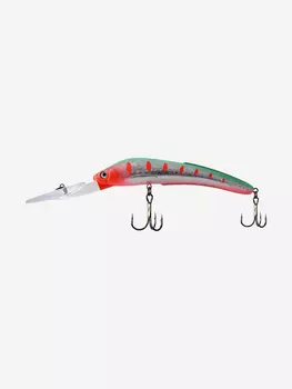 Воблер для рыбалки LureMax SOM 117F SDDR-043 25 г., для троллинга, Серебряный