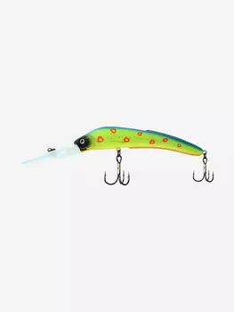 Воблер для рыбалки LureMax SOM 117F SDDR-126 25 г., для троллинга, Голубой