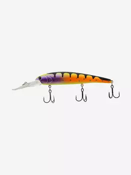 Воблер для рыбалки LureMax ZIF 120F DDR-025 19 г., на судака, щуку, сома, для троллинга, Оранжевый