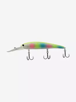 Воблер для рыбалки LureMax ZIF 120F DDR-028 19 г., на судака, щуку, сома, для троллинга, Желтый