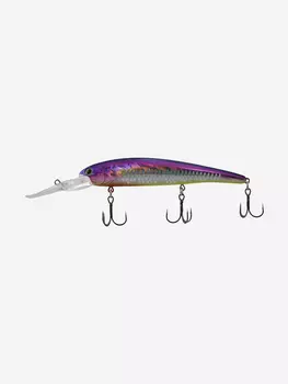 Воблер для рыбалки LureMax ZIF 120F DDR-130 19 г., на судака, щуку, сома, для троллинга, Фиолетовый