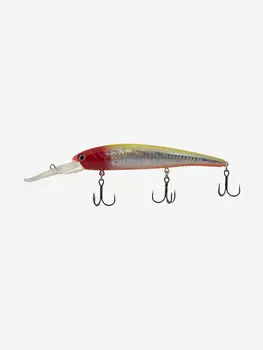 Воблер для рыбалки LureMax ZIF 120F DDR-129 19 г., на судака, щуку, сома, для троллинга, Золотой