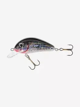 Воблер для рыбалки на окуня Jaxon Golbat 3.5 см 2.5 гр #SL, Серебряный