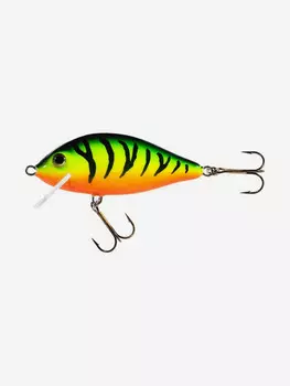 Воблер для рыбалки на щуку Jaxon Karas 11 см TG, плавающий для троллинга на судака / Приманка на щуку, окуня, судака, жереха, Желтый