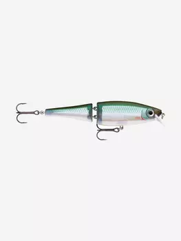 Воблер для рыбалки RAPALA BX Swimmer 12, 12см, 22г, цвет BBH, медленно тонущий, Зеленый
