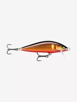 Воблер для рыбалки RAPALA CountDown Elite 75, 7,5см, 10г, цвет GDGA, тонущий, Оранжевый